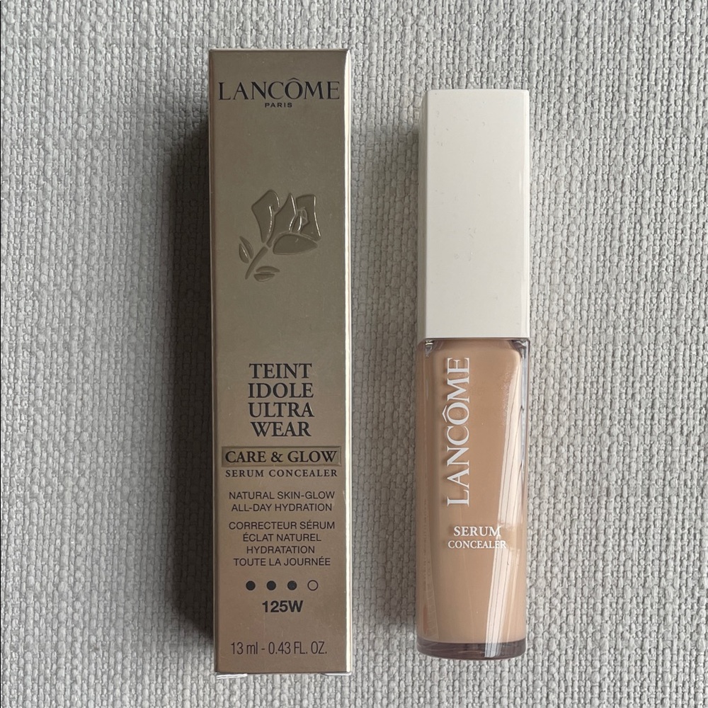 Lancome Teint Idole Ultra Wear care& glow serum Concealer - 125W